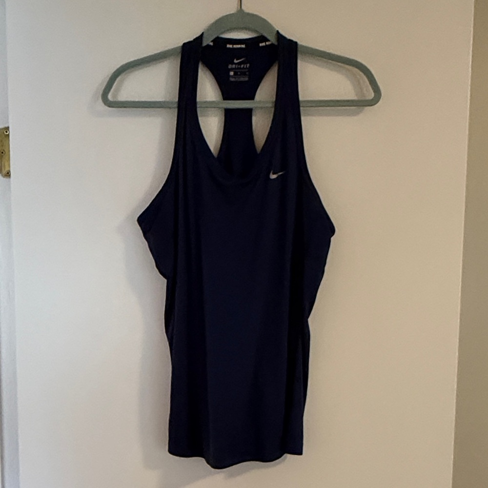 Nike Women's Dark Blue Tank Top